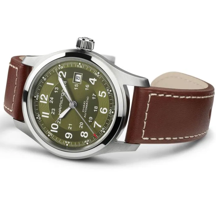 Hamilton Khaki Field Auto Yeşil H70605560 detay görseli 1