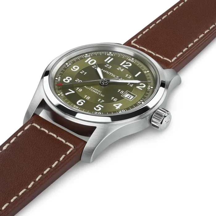 Hamilton Khaki Field Auto Yeşil H70605560 detay görseli 4