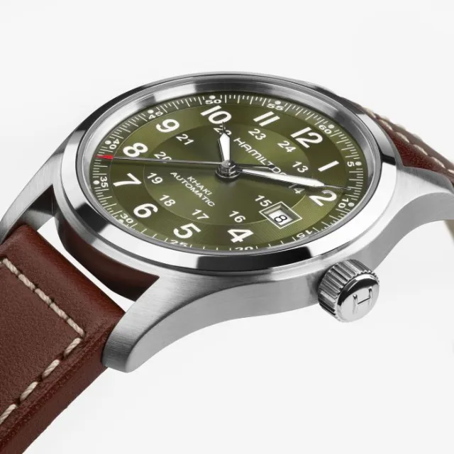 Hamilton Khaki Field Auto Yeşil H70605560 Görsel 3