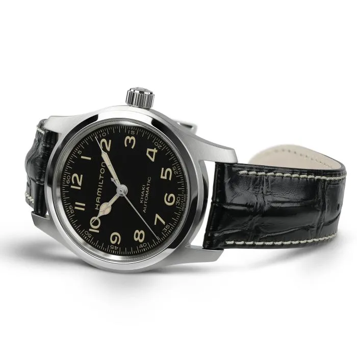Hamilton Khaki Field Murph Auto Siyah H70605731 detay görseli 1