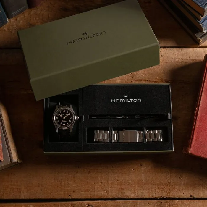 Hamilton Khaki Field Murph Otomatik Siyah H70605732 detay görseli 5