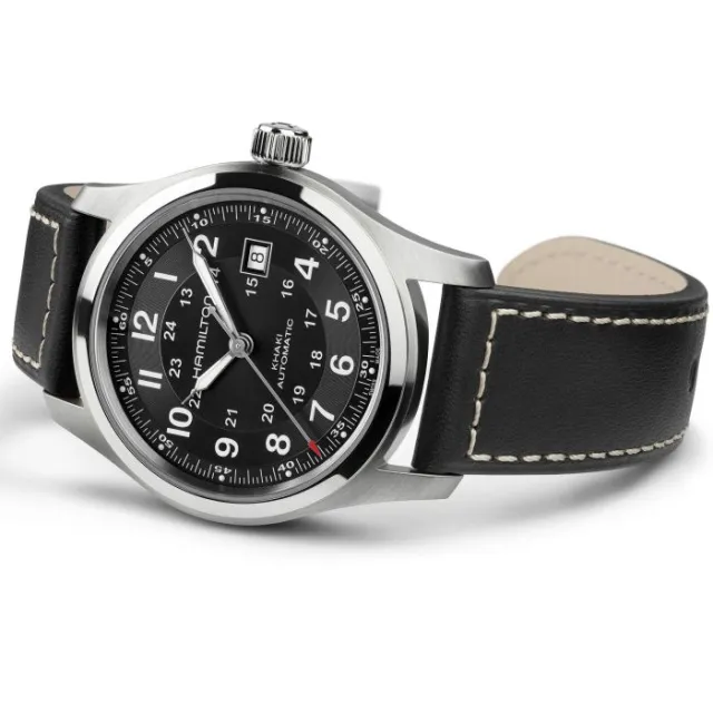 Hamilton Khaki Field Auto Otomatik Siyah H70605733 Görsel 5