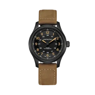 Hamilton Khaki Field Titanium Otomatik Siyah H70665533