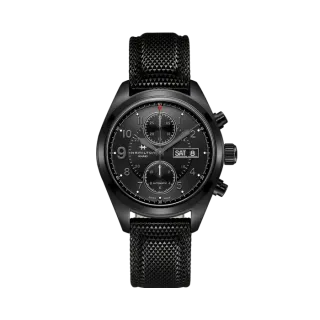 Hamilton Khaki Field Auto Chrono Siyah H71626735