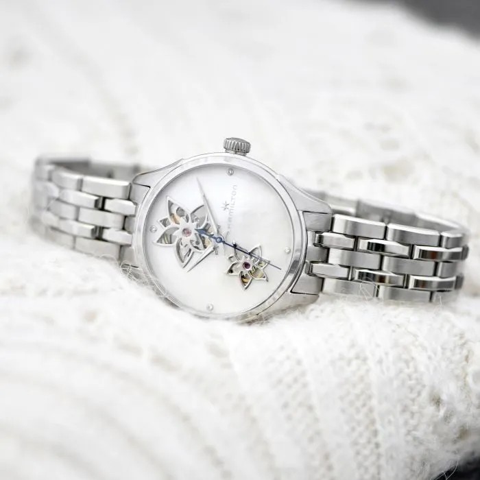 Hamilton Jazzmaster Open Heart Auto Sedef H32115192 detay görseli 1
