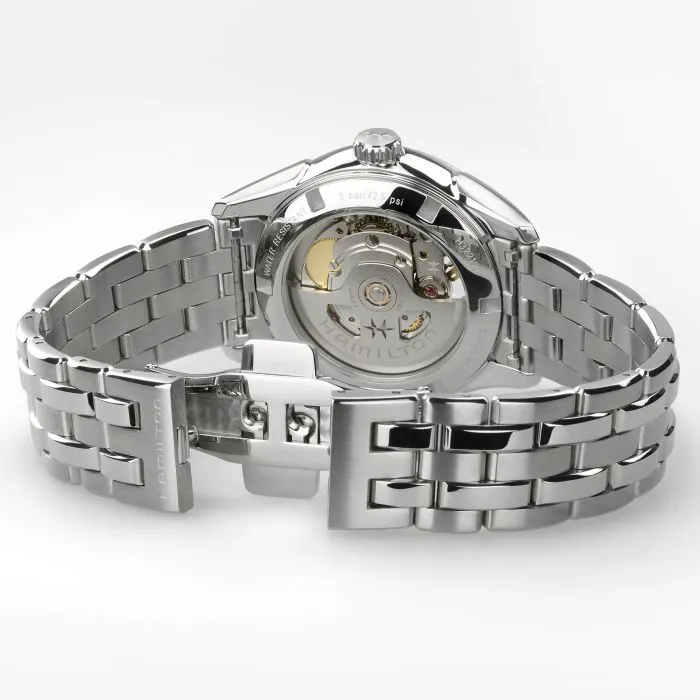 Hamilton Jazzmaster Open Heart Auto Champagne H32215101 detay görseli 2