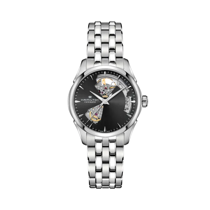 Hamilton Jazzmaster Open Heart Auto Black H32215130