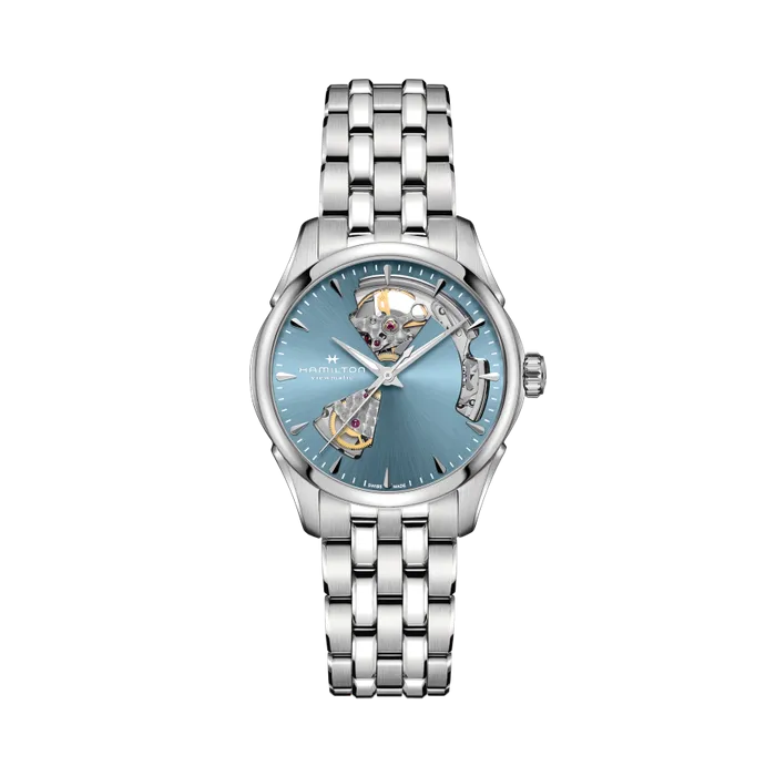 Hamilton Jazzmaster Open Heart Auto Mavi H32215140