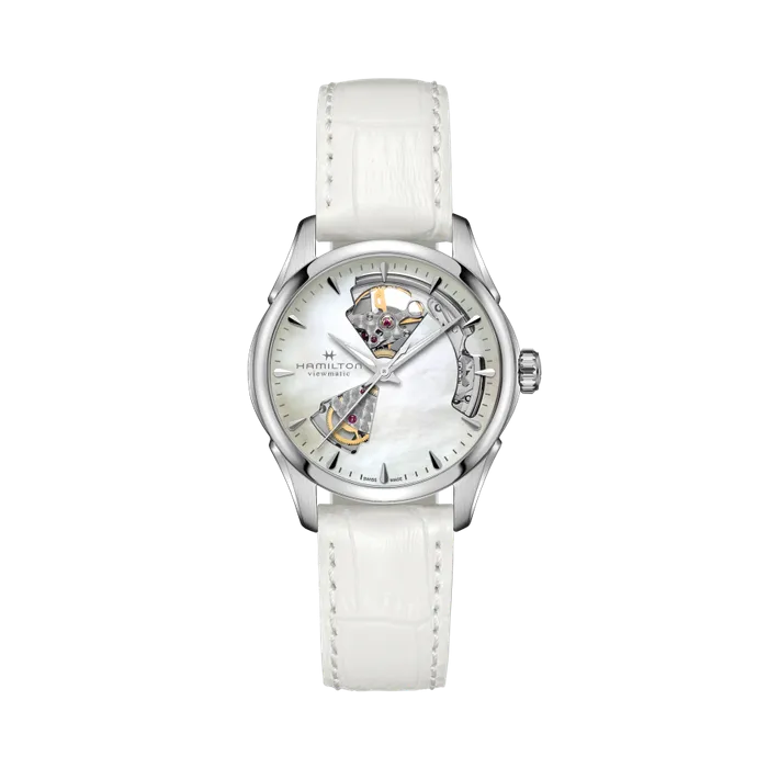 Hamilton Jazzmaster Open Heart Auto Mother Of Pearl H32215890