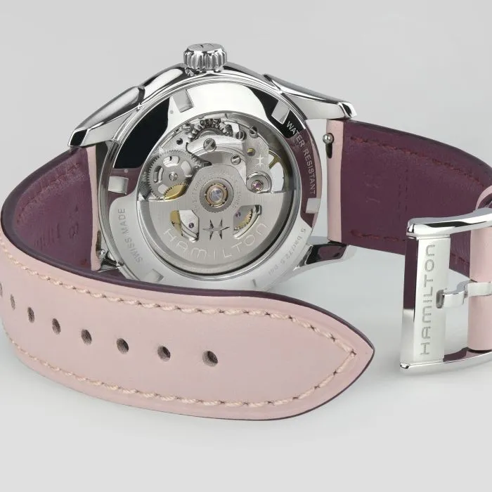 Hamilton Jazzmaster Skeleton Auto Mor H32265801 detay görseli 4