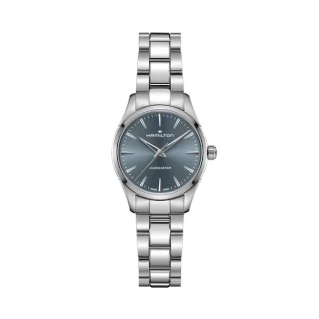 Beğenmek için çift tıkla Hamilton Jazzmaster Quartz Mavi H32301141 Görsel 1