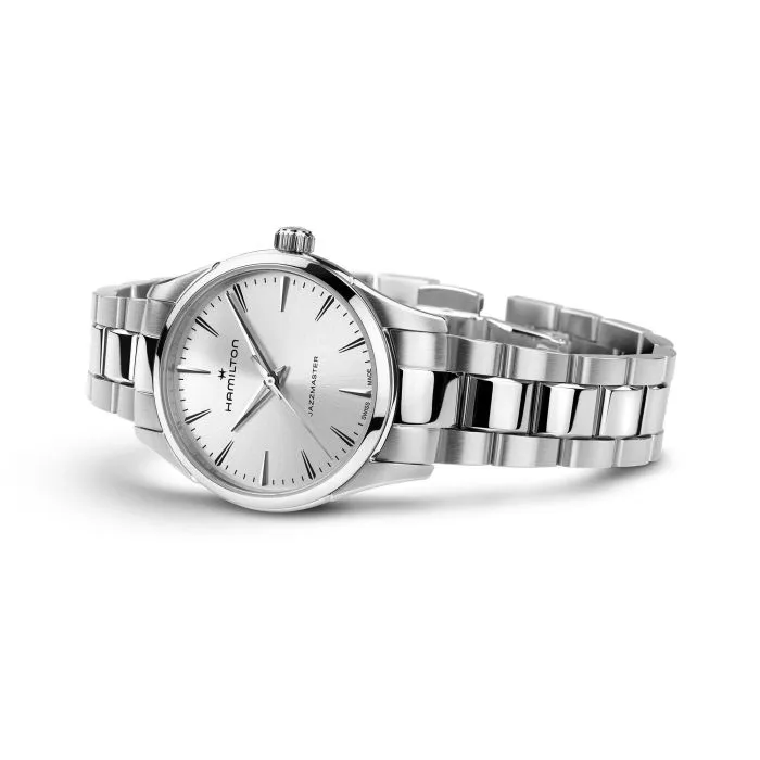 Hamilton Jazzmaster Quartz Silver H32301181 detay görseli 4