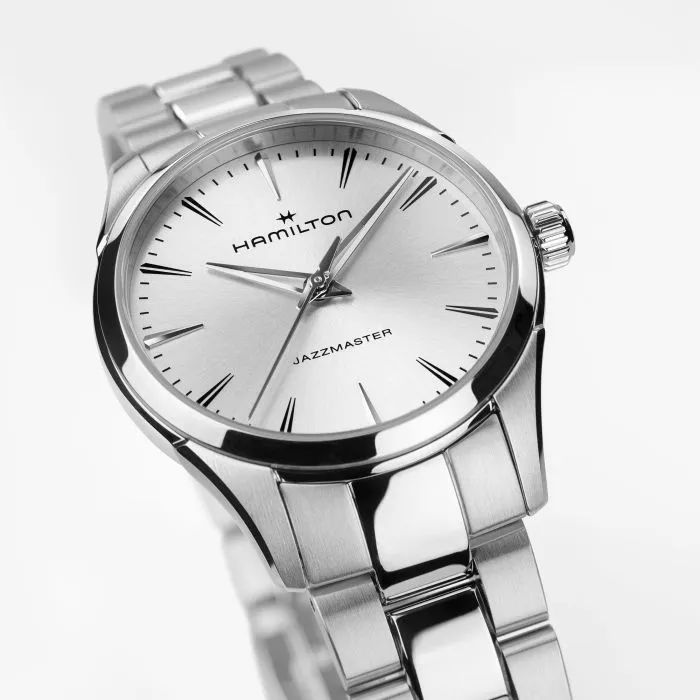 Hamilton Jazzmaster Quartz Silver H32301181 detay görseli 3