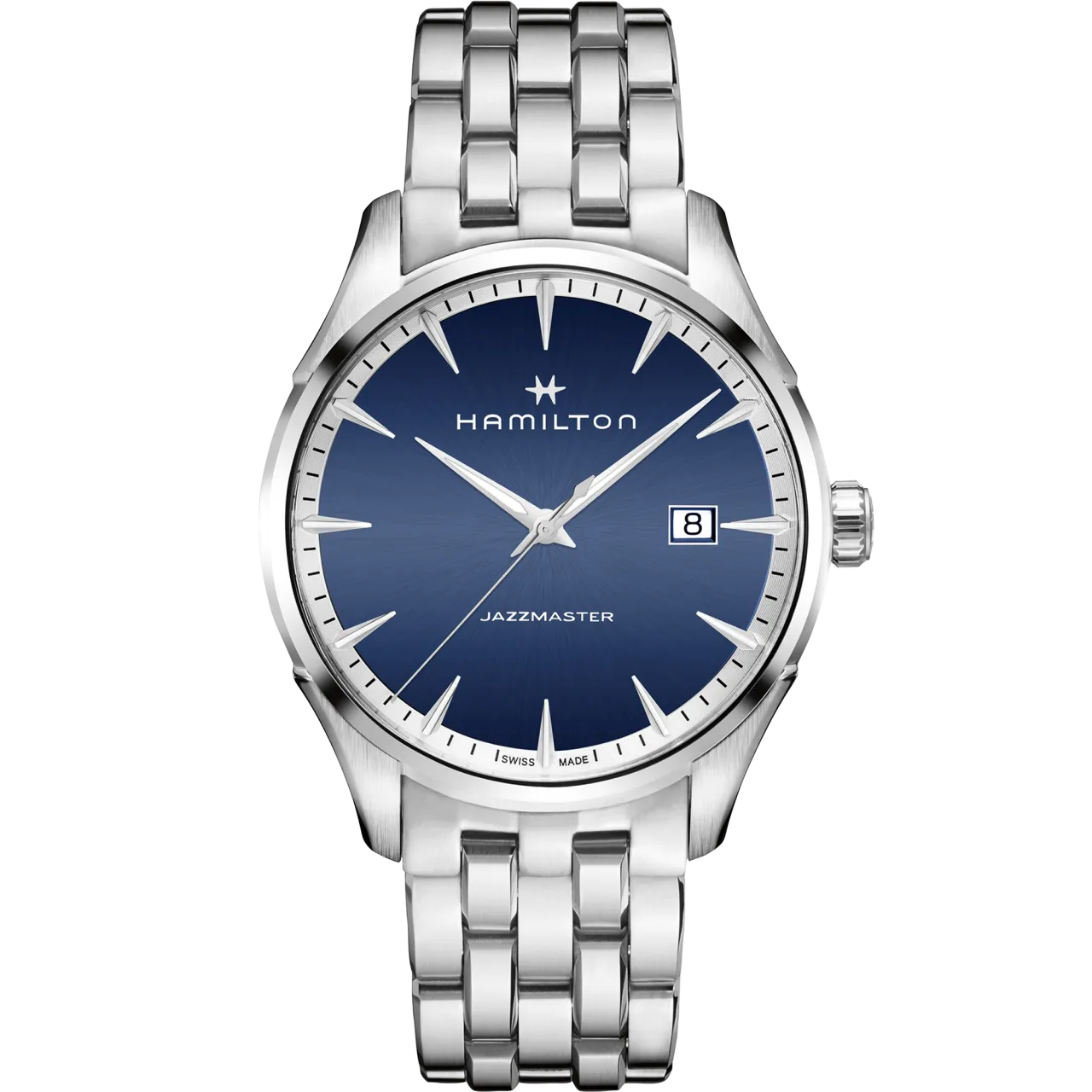 Hamilton Jazzmaster Gent Quartz Mavi H32451141 detay görseli 1