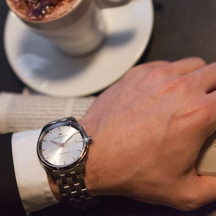Hamilton Jazzmaster Gent Quartz Silver H32451151 detay görseli 1