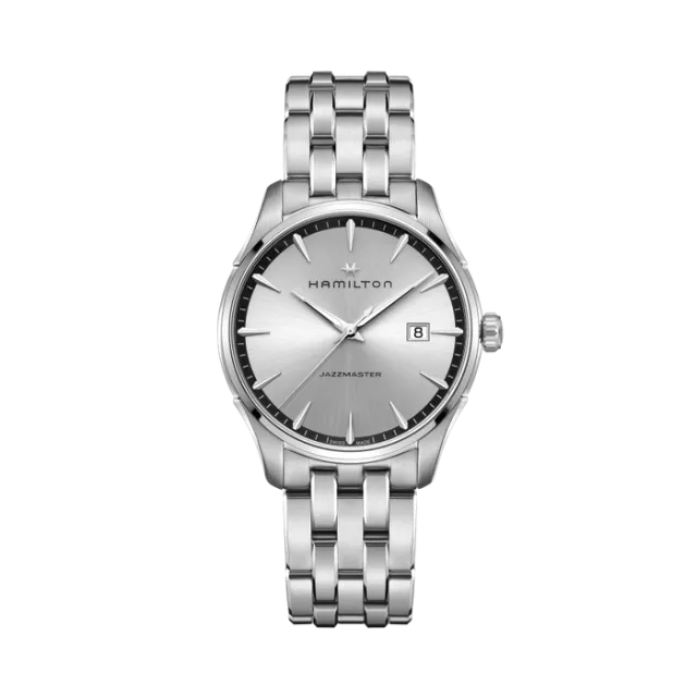 Beğenmek için çift tıkla Hamilton Jazzmaster Gent Quartz Silver H32451151 Görsel 1