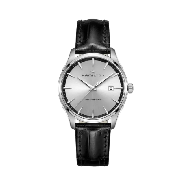 Beğenmek için çift tıkla Hamilton Jazzmaster Gent Quartz Silver H32451751 Görsel 1