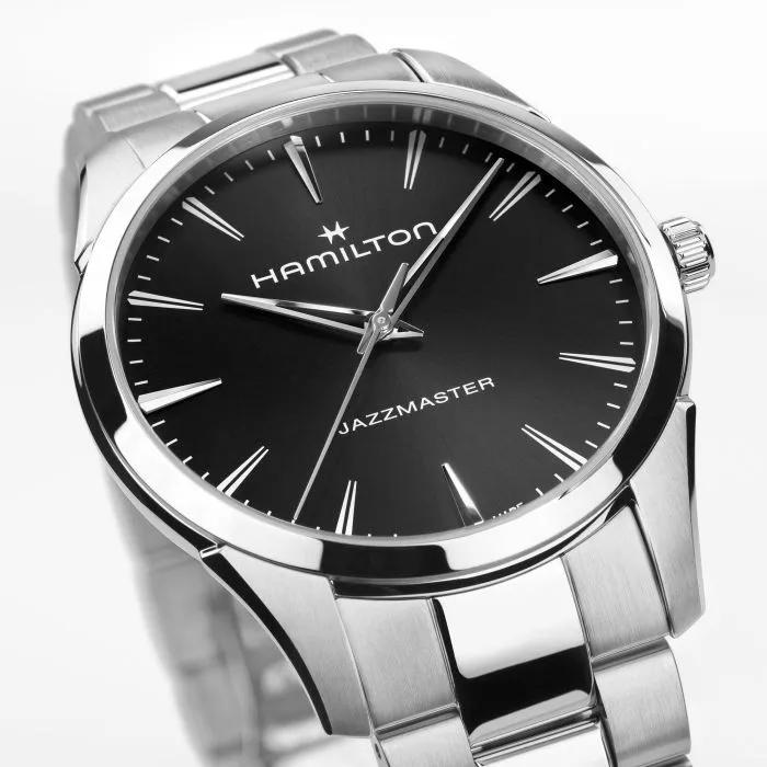 Hamilton Jazzmaster Quartz Siyah H32461131 detay görseli 1