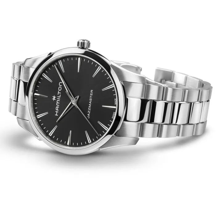 Hamilton Jazzmaster Quartz Siyah H32461131 detay görseli 4