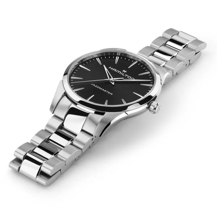 Hamilton Jazzmaster Quartz Siyah H32461131 detay görseli 3