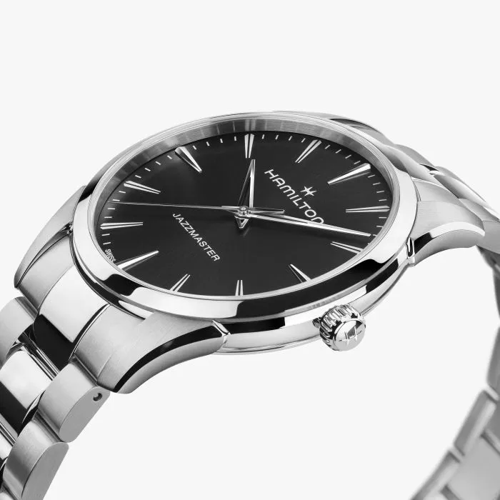 Hamilton Jazzmaster Quartz Siyah H32461131 detay görseli 2