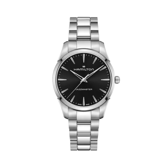 Beğenmek için çift tıkla Hamilton Jazzmaster Quartz Siyah H32461131 Görsel 1