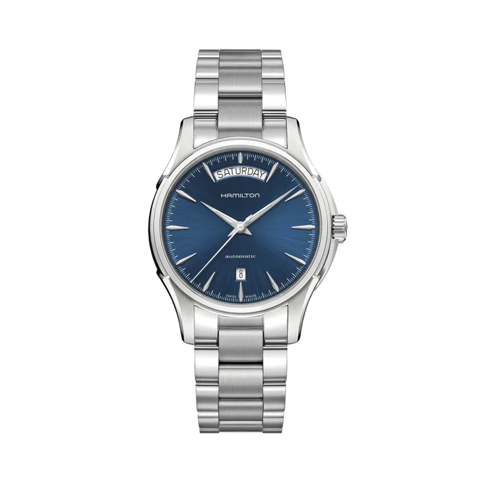 Hamilton Jazzmaster Day Date Auto Blue H32505141