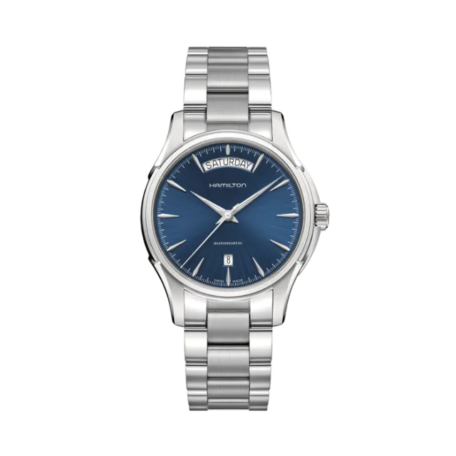 Beğenmek için çift tıkla Hamilton Jazzmaster Day Date Auto Blue H32505141 Görsel 1