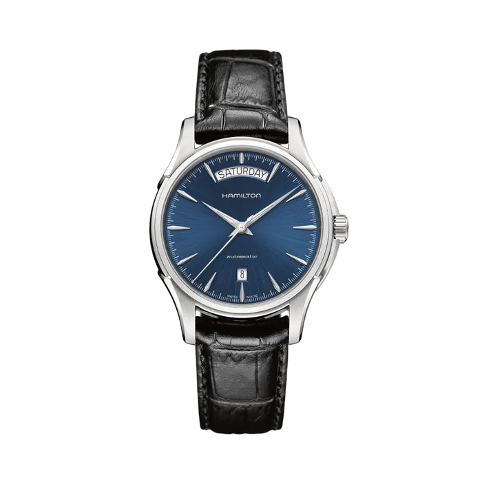 Hamilton Jazzmaster Day Date Auto Otomatik Mavi H32505741