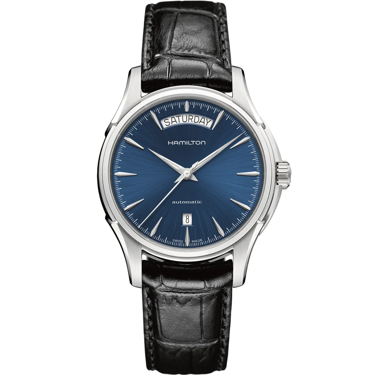 Hamilton Jazzmaster Day Date Auto Otomatik Mavi H32505741 detay görseli 1