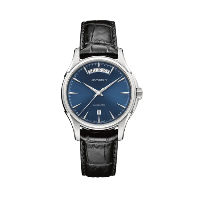 Beğenmek için çift tıkla Hamilton Jazzmaster Day Date Auto Otomatik Mavi H32505741 Görsel 1