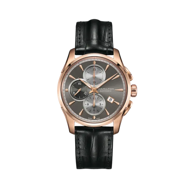 Beğenmek için çift tıkla Hamilton Jazzmaster Auto Chrono Grey H32546781 Görsel 1