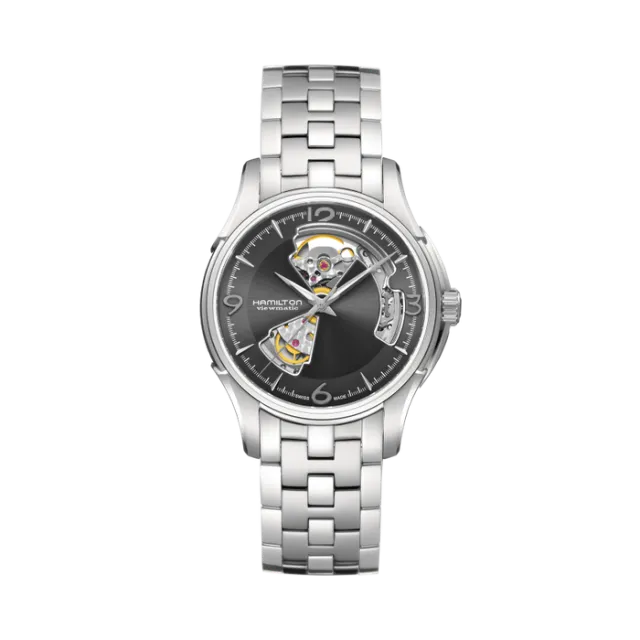 Hamilton Jazzmaster Open Heart Auto Grey H32565185 Görsel 1