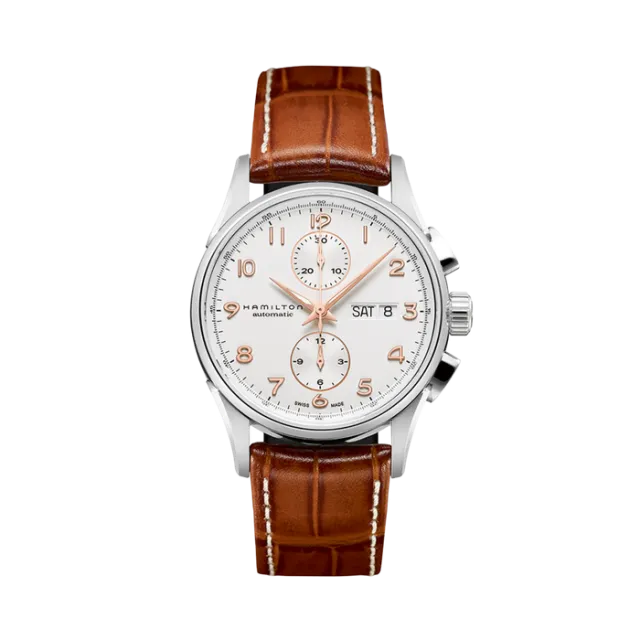 Beğenmek için çift tıkla Hamilton Jazzmaster Maestro Auto Chrono Otomatik Beyaz H32576515 Görsel 1