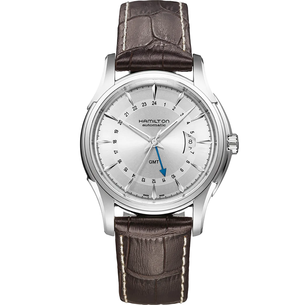 Hamilton Jazzmaster Traveler GMT Auto Silver H32585551 detay görseli 1