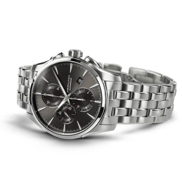 Hamilton Jazzmaster Auto Chrono Grey H32586181 detay görseli 2