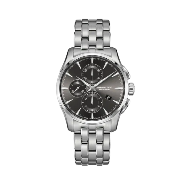 Hamilton Jazzmaster Auto Chrono Grey H32586181 Görsel 1