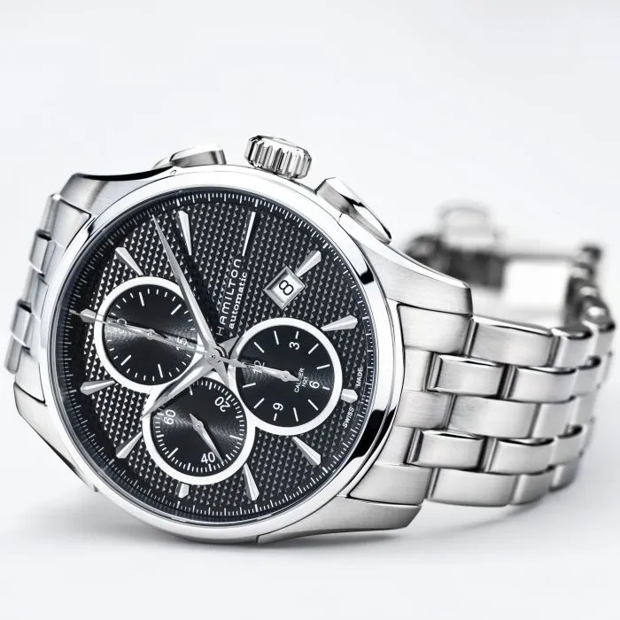 Hamilton Jazzmaster Auto Chrono Black H32596131 detay görseli 4