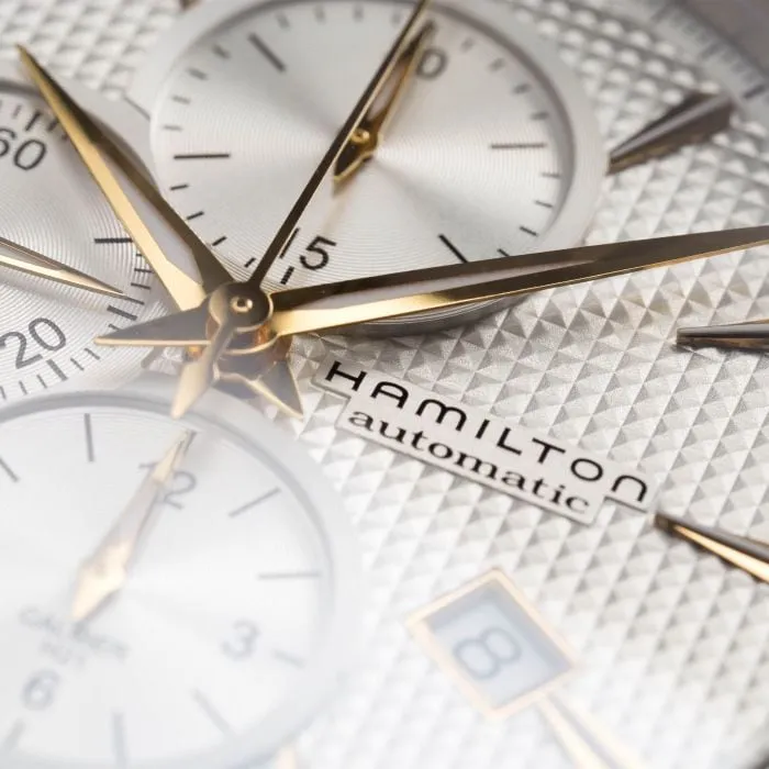 Hamilton Jazzmaster Auto Chrono Silver H32596551 detay görseli 2