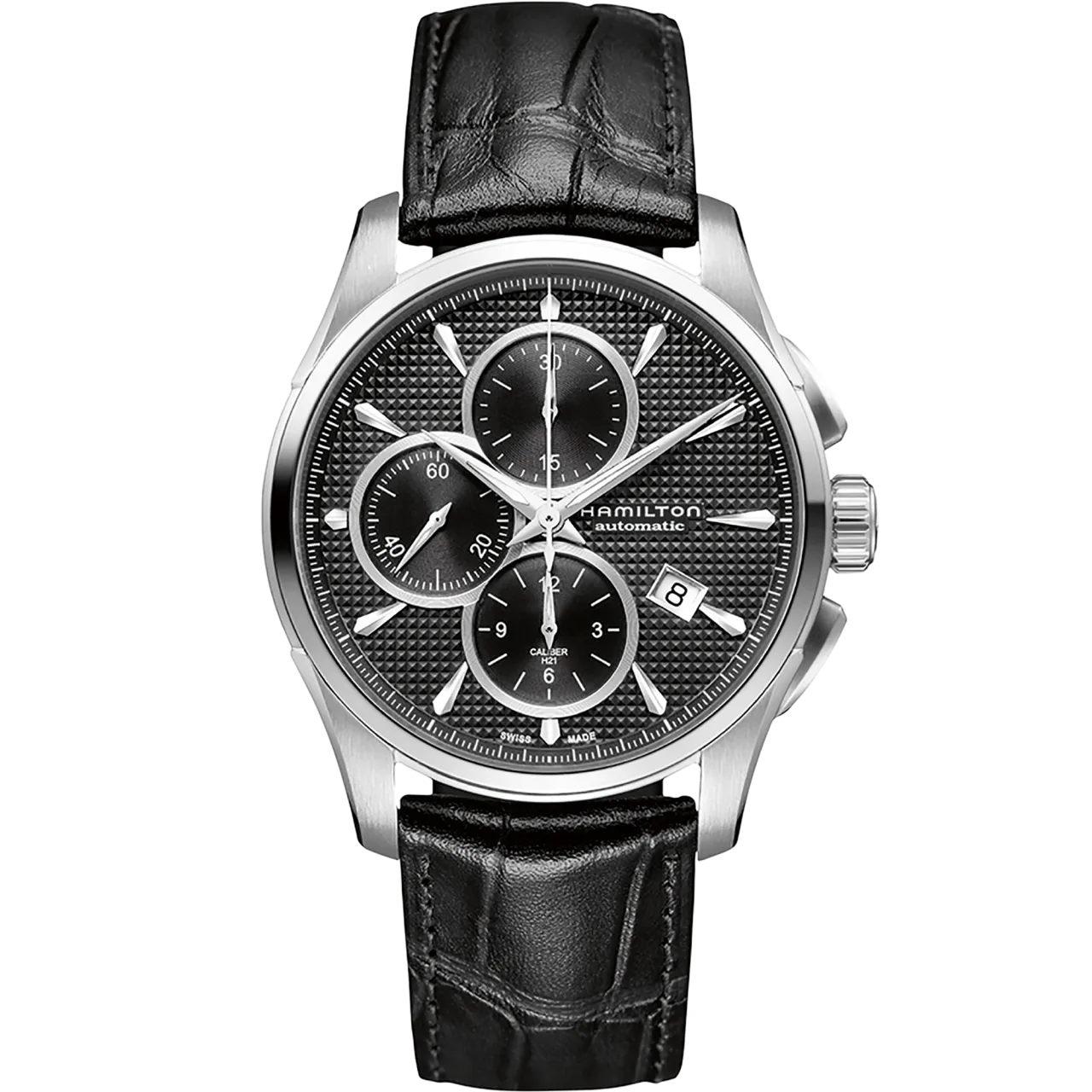 Hamilton Jazzmaster Auto Chrono Black H32596731 detay görseli 1