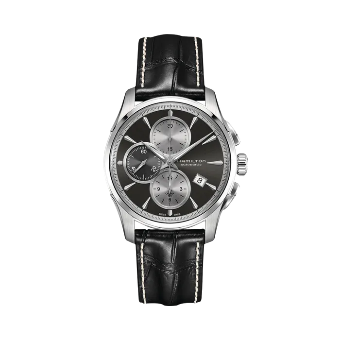Hamilton Jazzmaster Auto Chrono Otomatik Gri H32596781