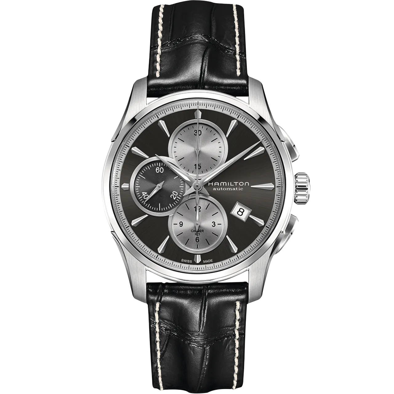 Hamilton Jazzmaster Auto Chrono Otomatik Gri H32596781 detay görseli 1