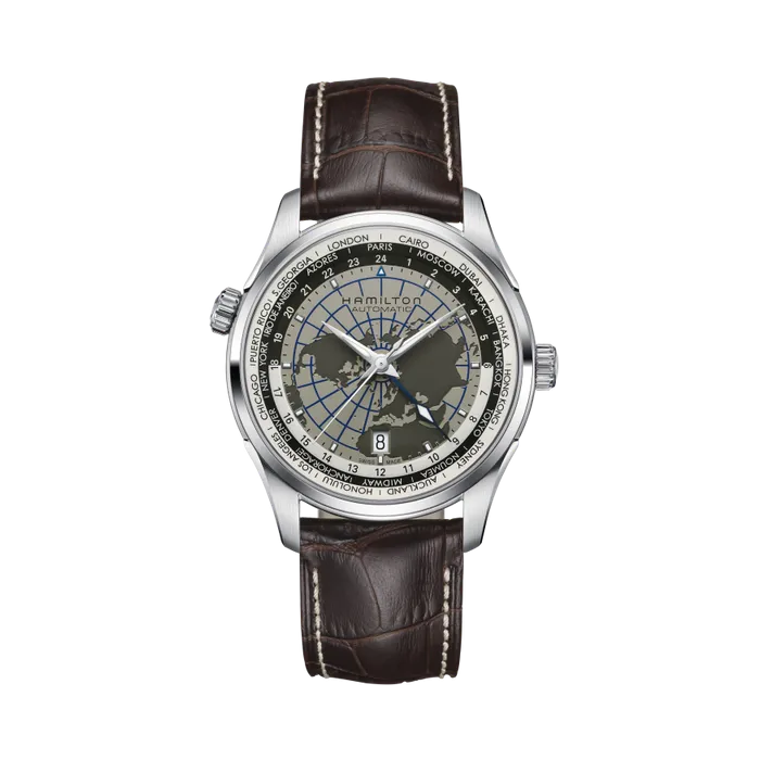 Hamilton Jazzmaster GMT Auto Grey H32605581