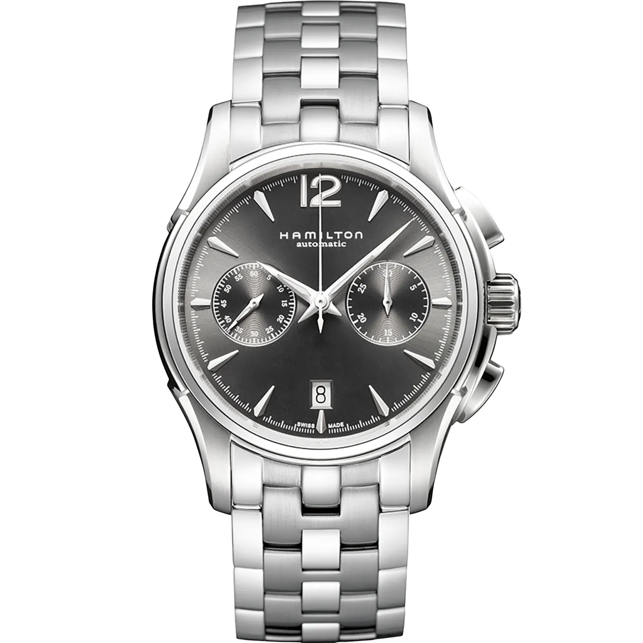 Hamilton Jazzmaster Auto Chrono Otomatik Gri H32606185 detay görseli 1