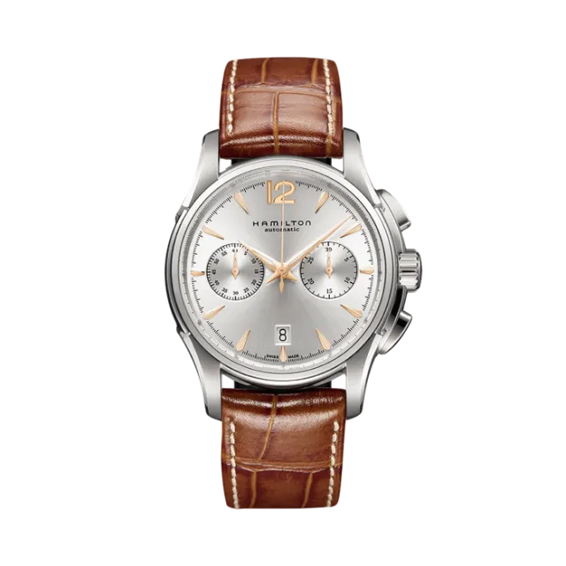 Beğenmek için çift tıkla Hamilton Jazzmaster Auto Chrono Silver H32606555 Görsel 1