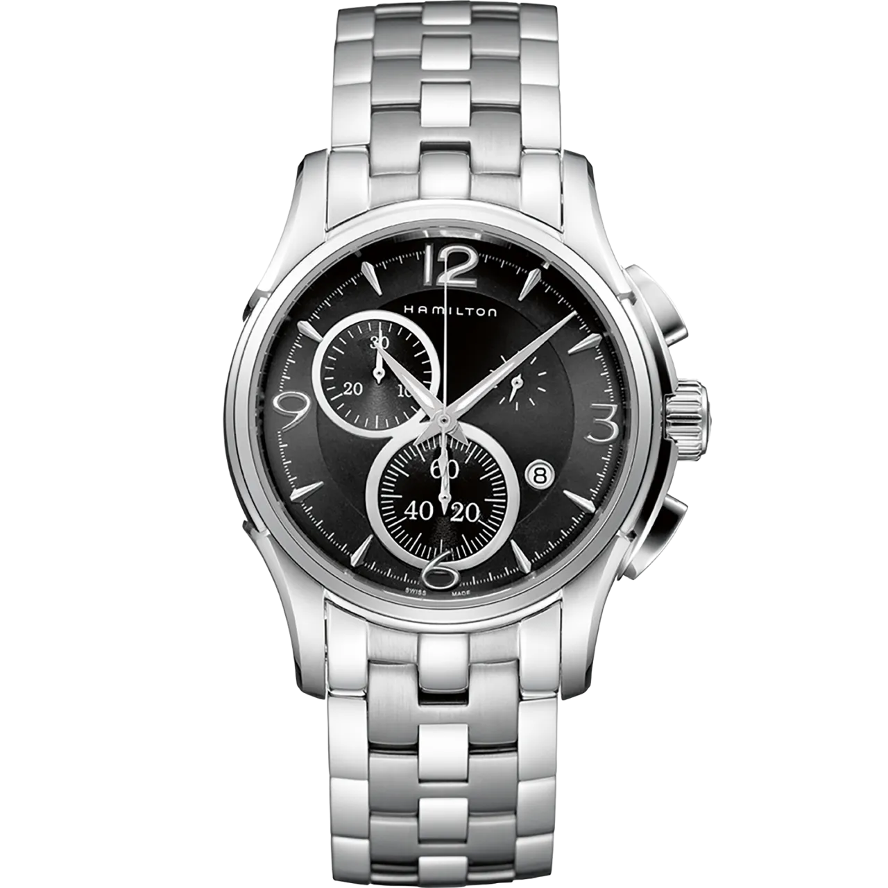 Hamilton Jazzmaster Chrono Quartz Black H32612135 detay görseli 1