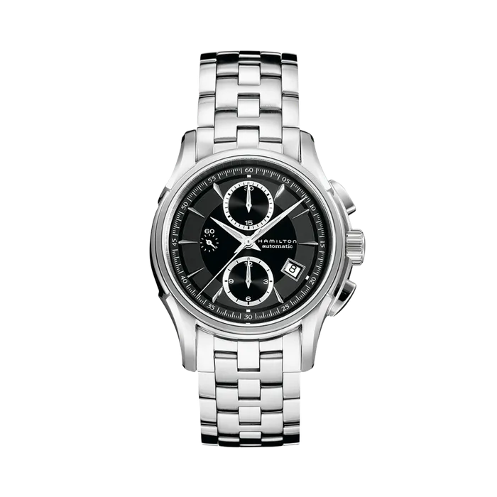 Hamilton Jazzmaster Auto Chrono Otomatik Siyah H32616133