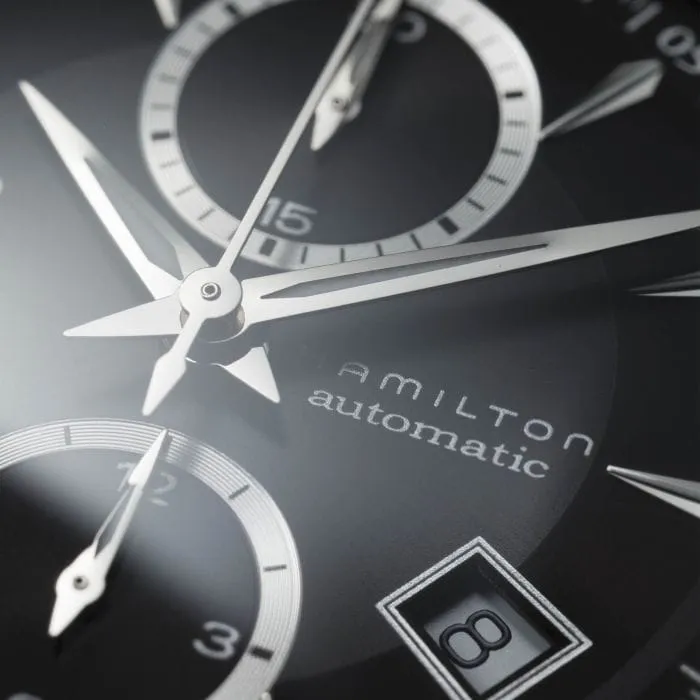 Hamilton Jazzmaster Auto Chrono Otomatik Siyah H32616133 detay görseli 2