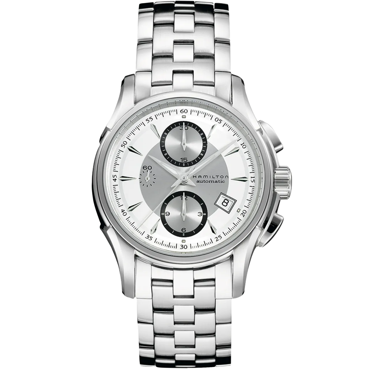 Hamilton Jazzmaster Auto Chrono Silver H32616153 detay görseli 1