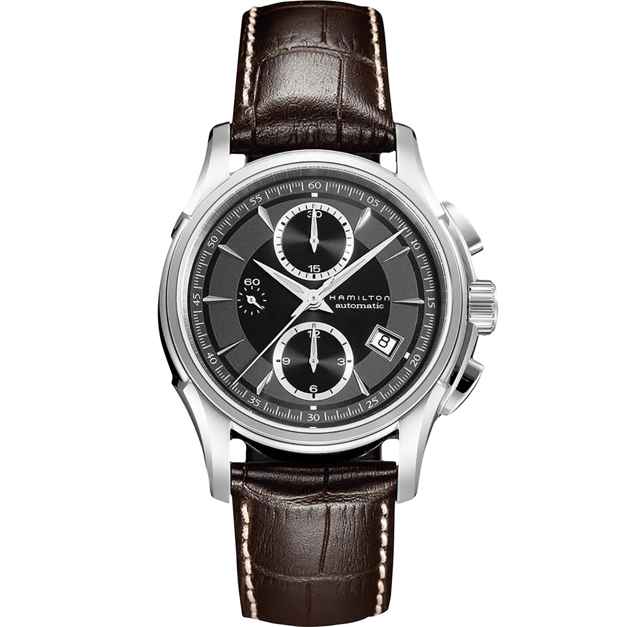 Hamilton Jazzmaster Auto Chrono Black H32616533 detay görseli 1